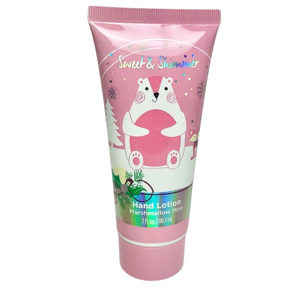 Sweet & Shimmer Marshmallow Mint Hand Lotion 3 oz. New Sealed